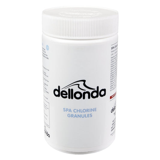 Dellonda DL50 1kg Chlorine Granules for Hot Tubs Spas & Swimming Pools