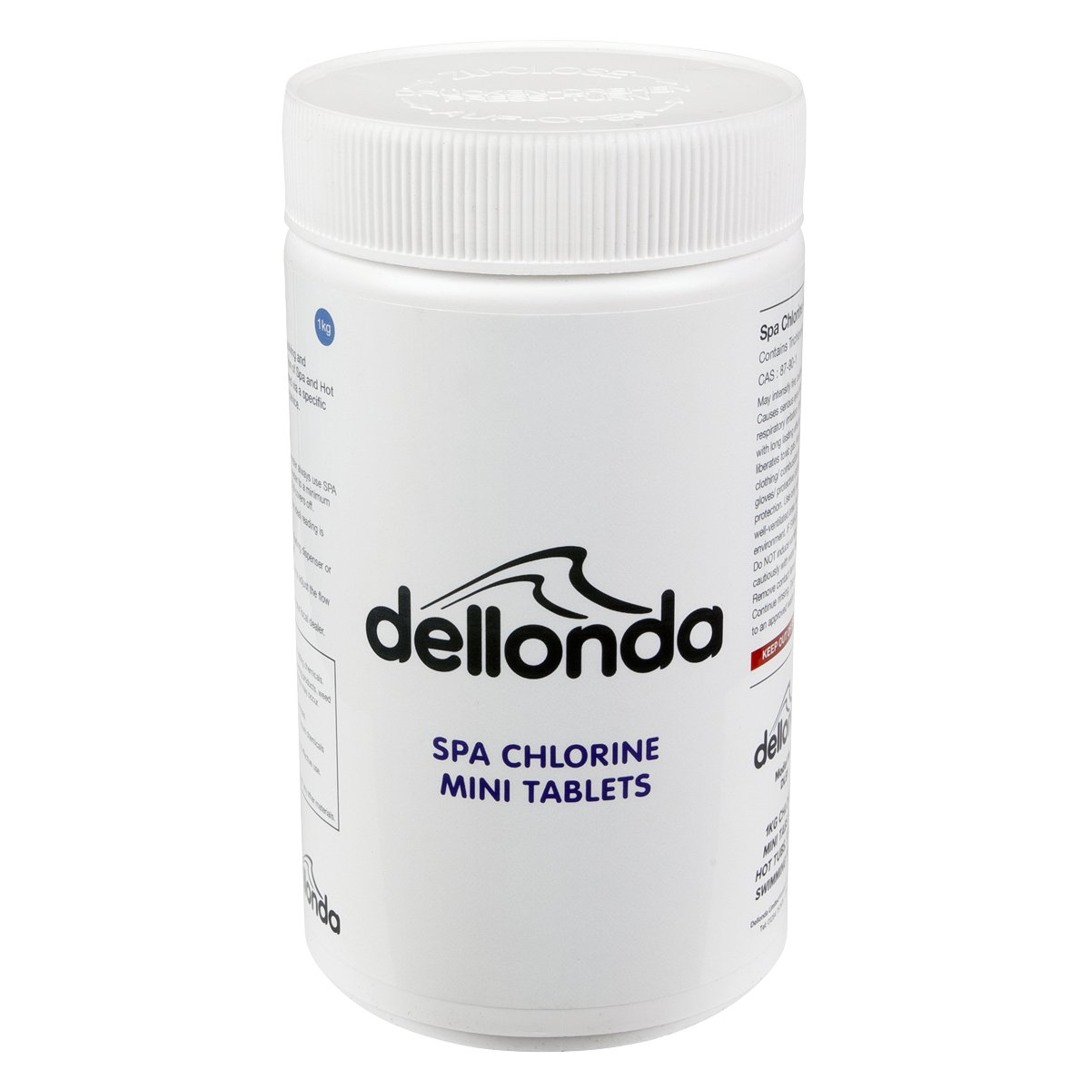 Dellonda DL51 1kg Chlorine Mini Tabs for Hot Tubs Spas & Swimming Pools - McCormickTools