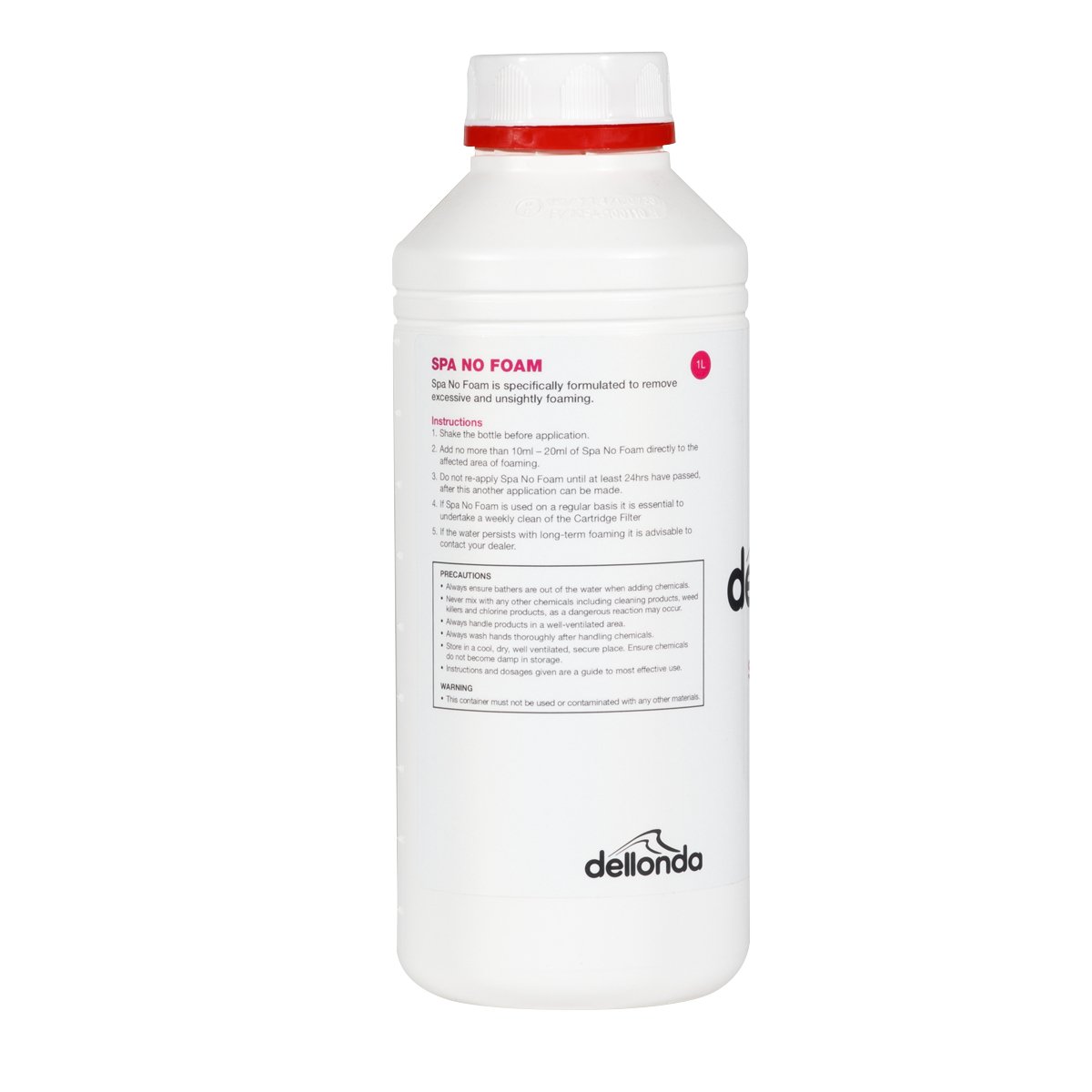 Dellonda DL55 1kg Defoamer for Hot Tubs Spas & Swimming Pools