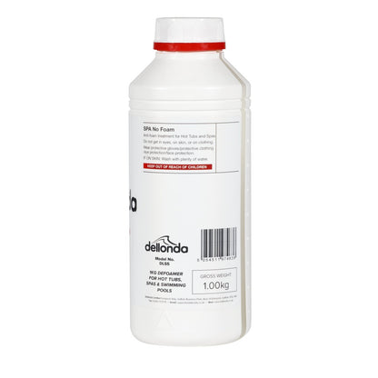 Dellonda DL55 1kg Defoamer for Hot Tubs Spas & Swimming Pools