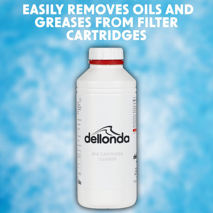 Dellonda DL56 1L Cartridge Cleaner for Hot Tubs Spas & Pools