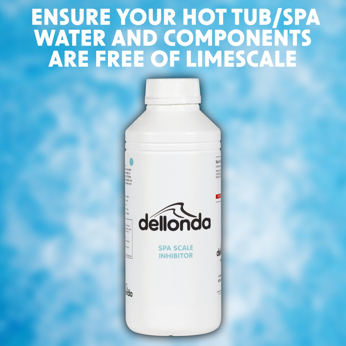 Dellonda DL59 Hot Tub/Spa Scale Inhibitor - 1L