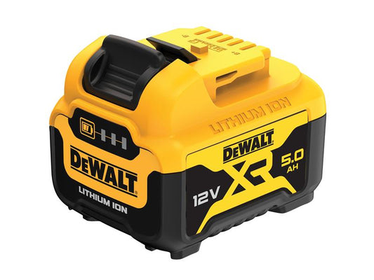 Dewalt DCB126 XR Slide Battery Pack 12V 5.0Ah Li - ion - McCormickTools