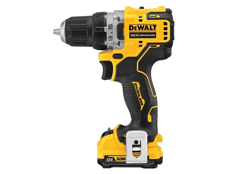 Dewalt DCD701D2 XR Brushless Sub-Compact Drill Driver 12V 2 x 2.0Ah Li-ion