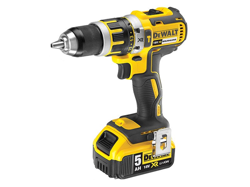 Dewalt DCD795P1 Brushless Hammer Drill Driver 18V 1 x 5.0Ah Li - ion