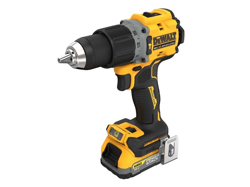 Dewalt DCD805E2T XR BL G3 Combi 18V 2 x 2.0Ah Powerstack Li - ion - McCormickTools