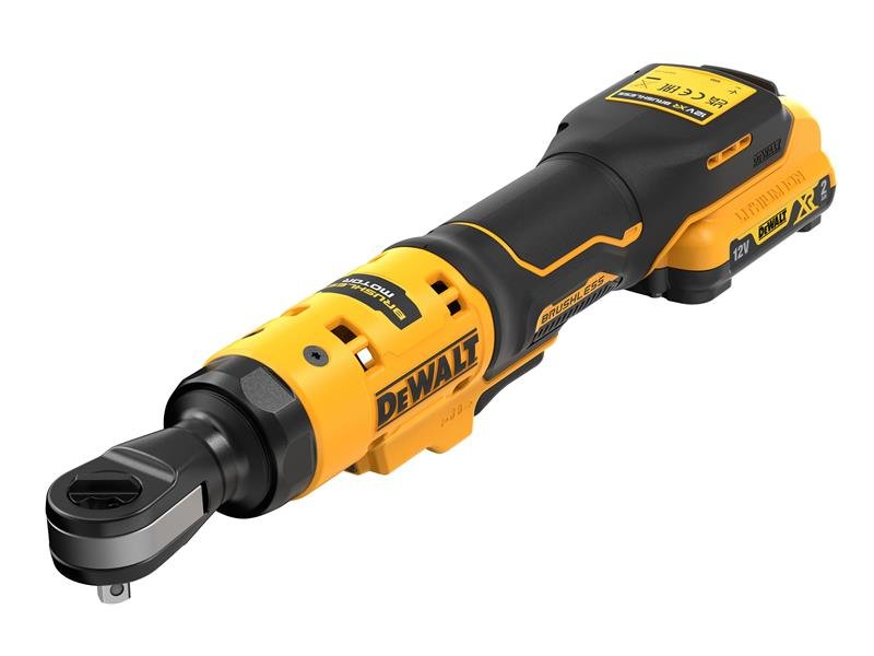 Dewalt DCF504D1 XR 1/4in Open Head Ratchet 12V 1 x 2.0Ah Li - ion