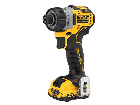 Dewalt DCF601D2 XR Brushless Sub - Compact Screwdriver 12V 2 x 2.0Ah Li - ion - McCormickTools