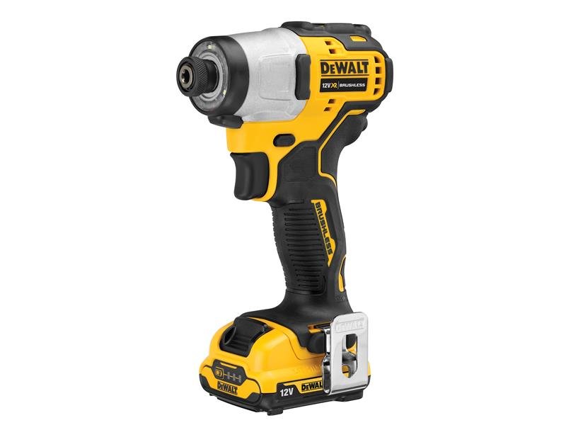 Dewalt DCF801D2 XR Brushless Sub - Compact Impact Driver 12V 2 x 2.0Ah Li - ion - McCormickTools