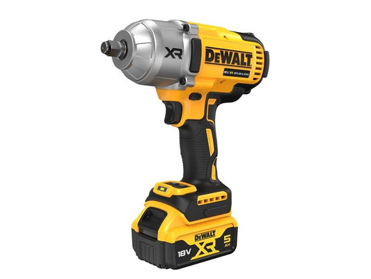 Dewalt DCF900P2T XR Brushless 1/2in High Torque Impact Wrench 18V 2 x 5.0Ah Li - ion - McCormickTools