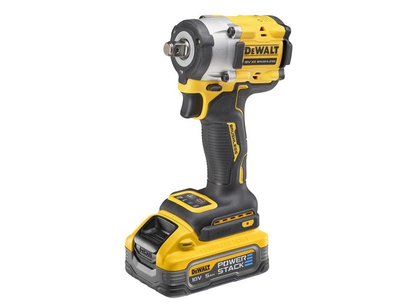 Dewalt DCF921H2T XR BL 1/2in Impact Wrench 18V 2 x 5.0Ah Powerstack Li - ion