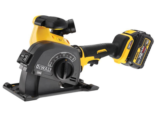 Dewalt DCG200T2 XR FlexVolt Wall Chaser 125mm 54V 2 x 6.0Ah Li - ion - McCormickTools