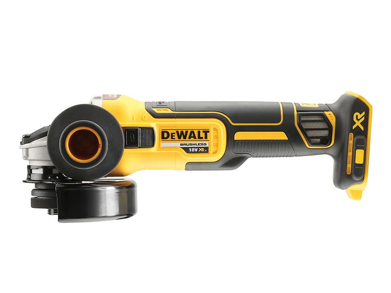 Dewalt DCG405N XR Brushless Grinder 125mm 18V Bare Unit - McCormickTools