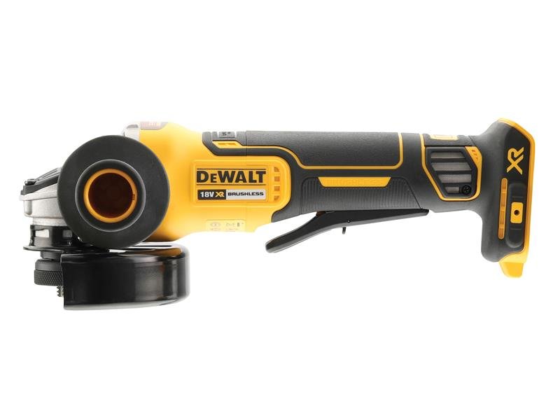 Dewalt DCG406N XR Brushless Angle Grinder 125mm 18V Bare Unit - McCormickTools