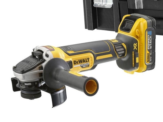 Dewalt DCG409H2T XR Advantage Grinder 125mm 18V 2 x Powerstack 5.0Ah Li - ion