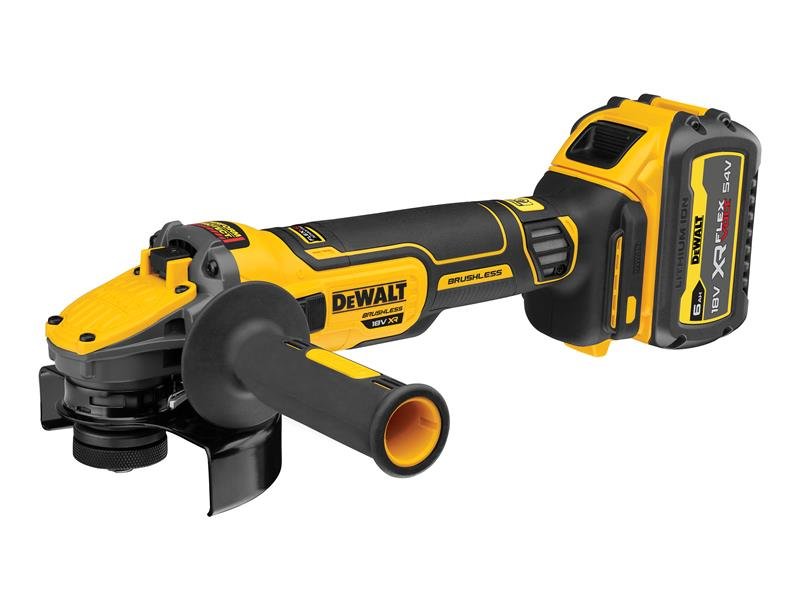 Dewalt DCG409T1 XR Advantage Grinder 125mm 18V 1 x FlexVolt 6.0Ah Li - ion