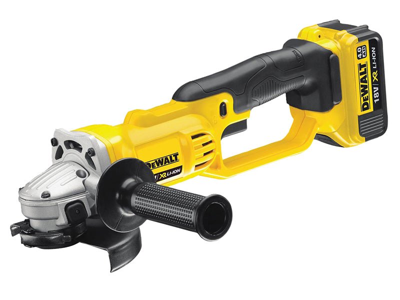 Dewalt DCG412M2 Premium XR Angle Grinder 125mm 18V 2 x 4.0Ah Li - ion