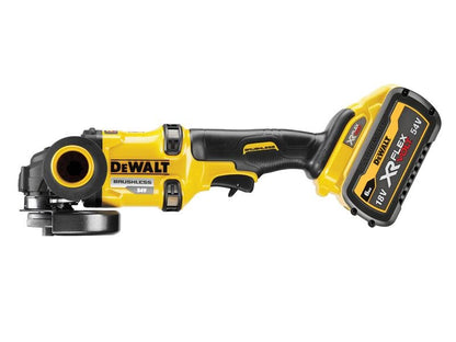 Dewalt DCG418T2 XR FlexVolt Grinder 125mm 54V 2 x 2.0Ah Li - ion