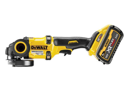 Dewalt DCG418X2 XR FlexVolt Grinder 125mm 54V 2 x 3.0Ah Li - ion