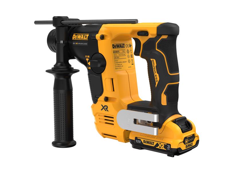 Dewalt DCH072L2 XR BL SDS Plus Hammer Drill 12V 2 x 3.0Ah Li - ion