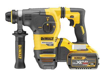 Dewalt DCH333X2 XR FlexVolt Brushless SDS Plus Hammer Drill 54V 2 x 3.0Ah Li - ion