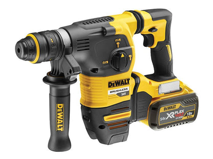 Dewalt DCH334X2 Brushless Q/C Chuck SDS Plus Hammer Drill 54V 2 x 9.0Ah Li - ion