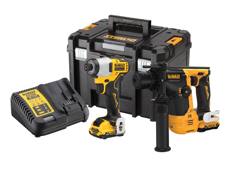 Dewalt DCK2104L2T XR Brushless Twin Pack 12V 2 x 3.0Ah Li - ion