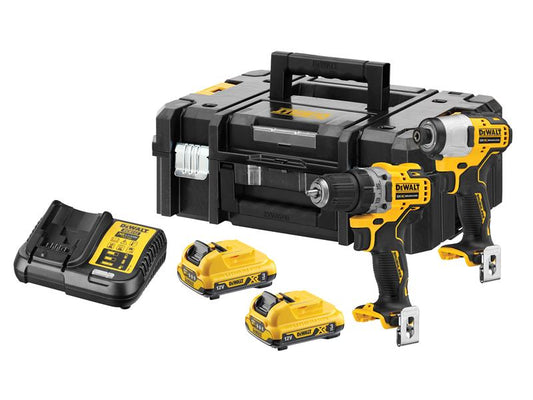 Dewalt DCK2110L2 XR Brushless Sub - Compact Twin Pack 12V 2 x 3.0Ah Li - ion