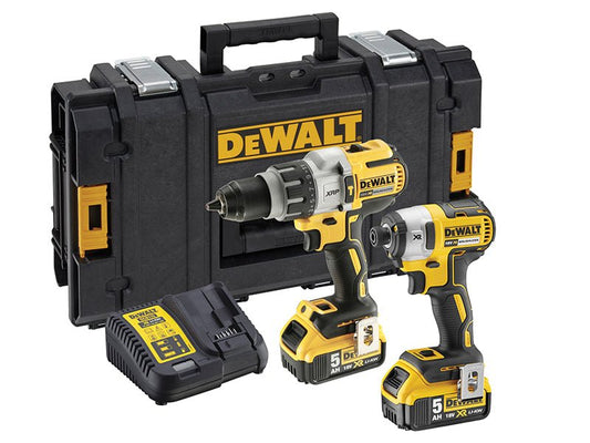 Dewalt DCK276P2 Brushless Twin Pack 18V 2 x 5.0Ah Li - ion