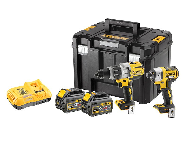 Dewalt DCK276T2T FlexVolt XR Twin Pack 18V 2 x 18/54V 6.0/2.0Ah Li - ion