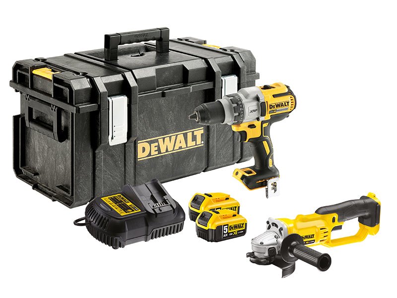 Dewalt DCK278P2 XR Twin Pack 18V 2 x 5.0Ah Li-ion-McCormickTools