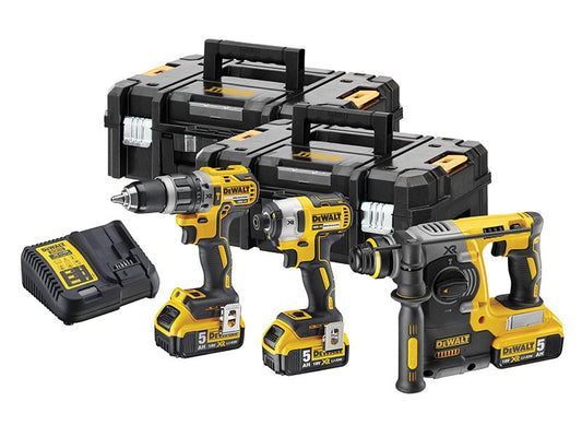 Dewalt DCK368P3T XR Brushless Kit 18V 3 x 18V 5.0Ah Li - ion