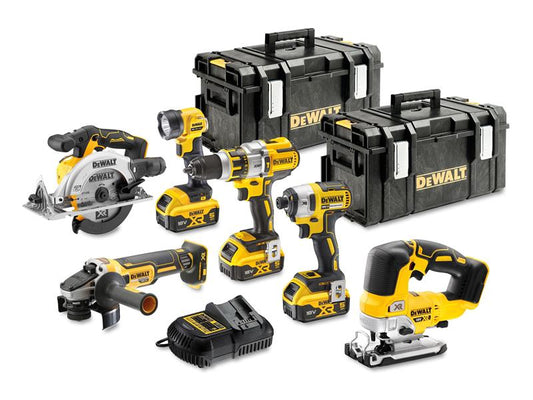 Dewalt DCK664P3 XR Brushless 6 Piece Kit 18V 3 x 5.0Ah Li - ion