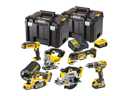 Dewalt DCK665P3T XR Compact 6 Piece Woodworking Kit 18V 3 x 5.0Ah Li - ion