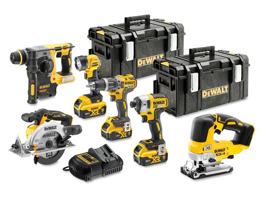 Dewalt DCK690P3T XR Brushless 6 Piece Kit 18V 3 x 5.0Ah Li - ion