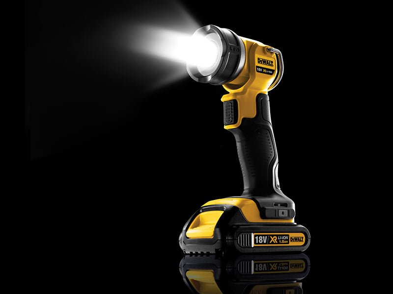 Dewalt DCL040 XR LED Torch 18V Bare Unit-McCormickTools