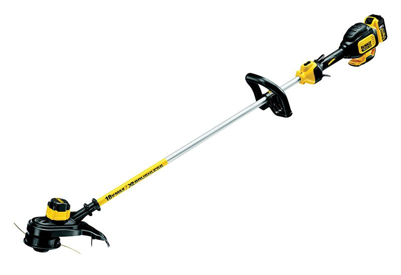 Dewalt DCM561P1S XR Brushless Split Shaft String Trimmer 18V 1 x 5.0Ah Li - ion