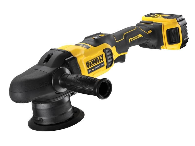 Dewalt DCM848P2 XR Brushless Polisher 125mm 18V 2 x 5.0Ah Li - ion - McCormickTools