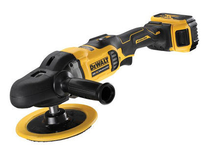 Dewalt DCM849P2 XR Brushless Rotary Polisher 180mm 18V 2 x 5.0Ah Li - ion