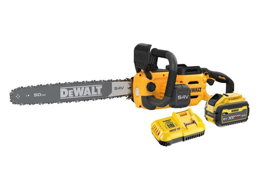 Dewalt DCMCS575X XR FlexVolt Chainsaw 50cm Bar 54V 1 x 3.0Ah Li - ion