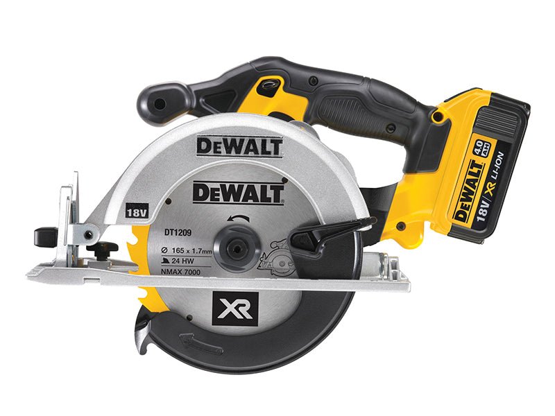 Dewalt DCS391M2 Premium XR Circular Saw 165mm 18V 2 x 4.0Ah Li - ion