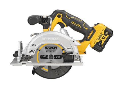 Dewalt DCS512D2 Brushless XR Circular Saw 12V 2 x 5.0Ah Li - ion