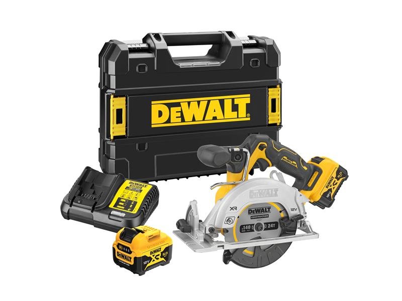 Dewalt DCS512D2 Brushless XR Circular Saw 12V 2 x 5.0Ah Li - ion