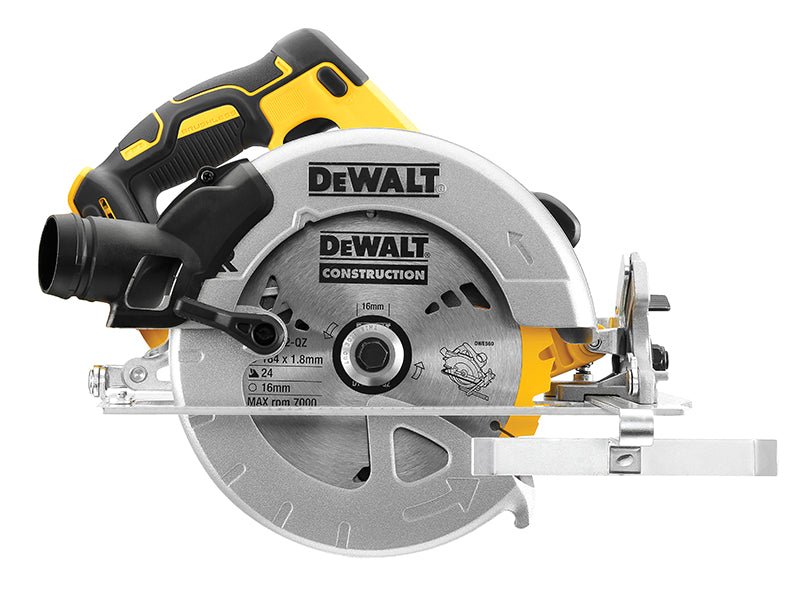 Dewalt DCS570N XR Brushless Circular Saw 184mm 18V Bare Unit - McCormickTools