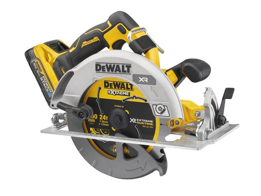 Dewalt DCS573H2T XR Advantage Circular Saw 190mm 18V 2 x 5.0Ah Powerstack Li - ion