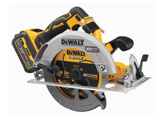 Dewalt DCS573T1 XR Advantage Circular Saw 190mm 18V 1 x FlexVolt 6.0Ah Li - ion