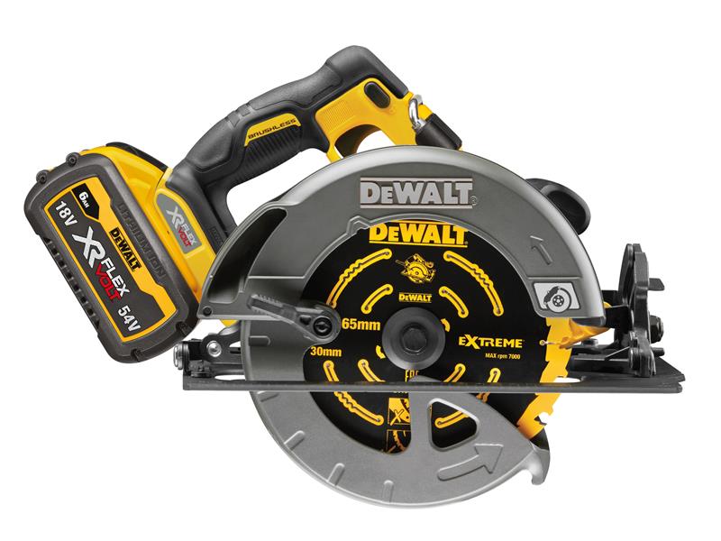 Dewalt DCS578T2 XR FlexVolt Circular Saw 190mm 54V 2 x 2.0Ah Li - ion