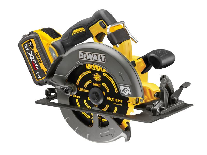 Dewalt DCS578T2 XR FlexVolt Circular Saw 190mm 54V 2 x 2.0Ah Li - ion