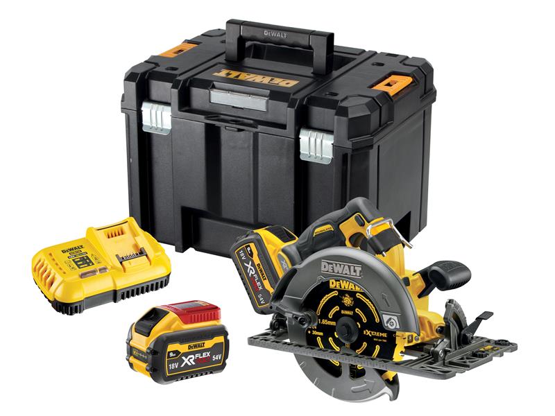 Dewalt DCS579X2 XR FlexVolt Circular Saw 190mm 54V 2 x 9.0Ah Li - ion