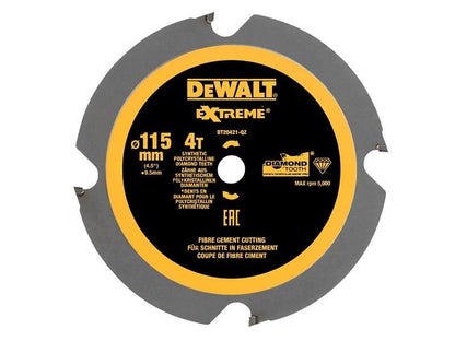 Dewalt TB - DEWDT20421QZ Dewalt Dt20421 Pcd Circular Saw Blade 115 X 9.5mm X 4t